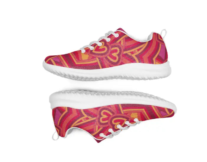 Women’s athletic shoes - Psychedelic Love (Limited Edition) Ben George