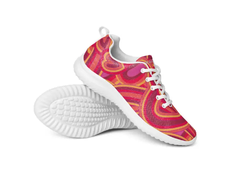 Women’s athletic shoes - Psychedelic Love (Limited Edition) Ben George