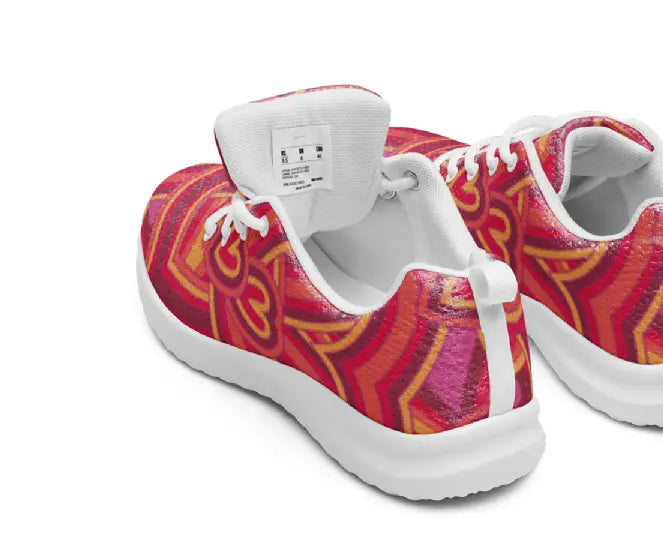 Women’s athletic shoes - Psychedelic Love (Limited Edition) Ben George