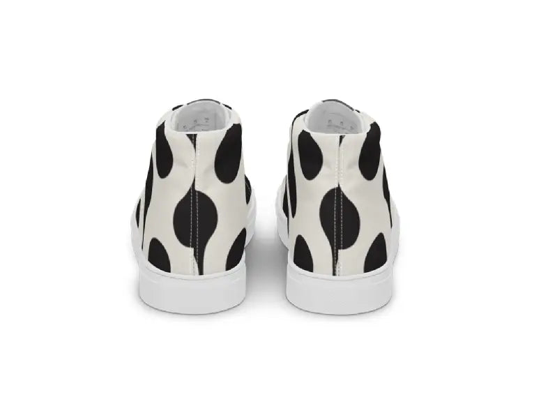 Men’s high top canvas shoes - Blackdrop Ben George