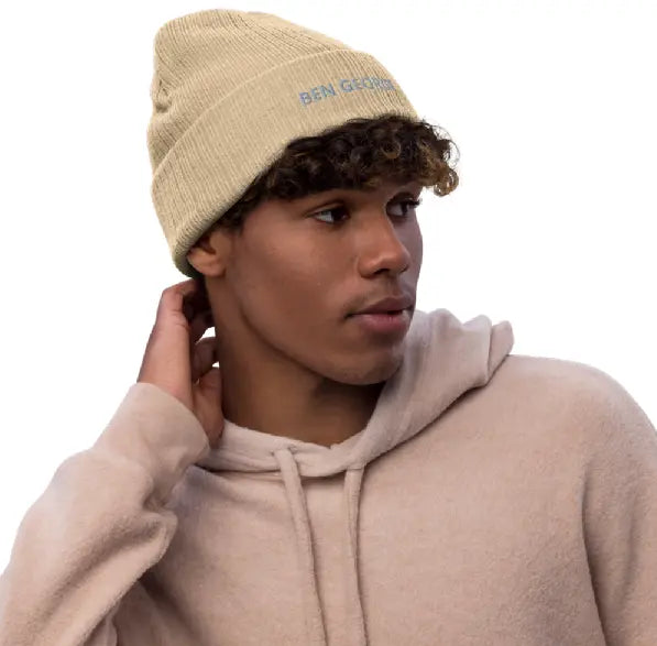 Ribbed Knit Beanie Ben George