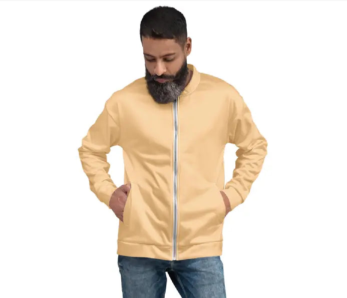 Unisex Bomber Jacket - Classic Peach Ben George