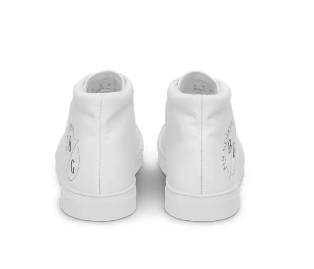 Men’s High Top Canvas Shoes - BG Retro Ben George