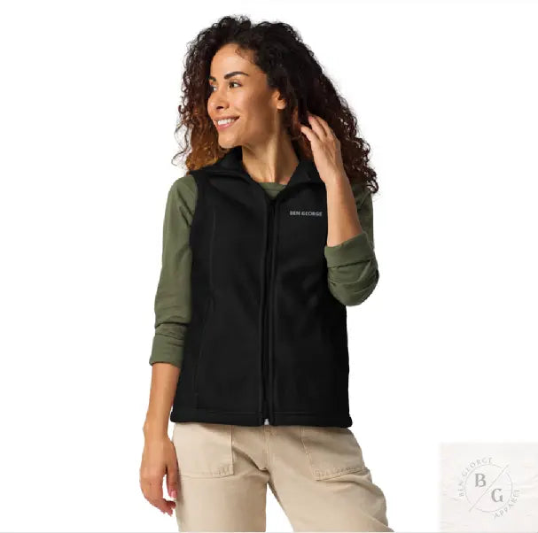 Women’s Columbia fleece vest Ben George
