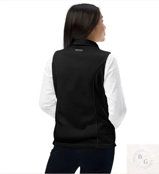 Women’s Columbia fleece vest Ben George