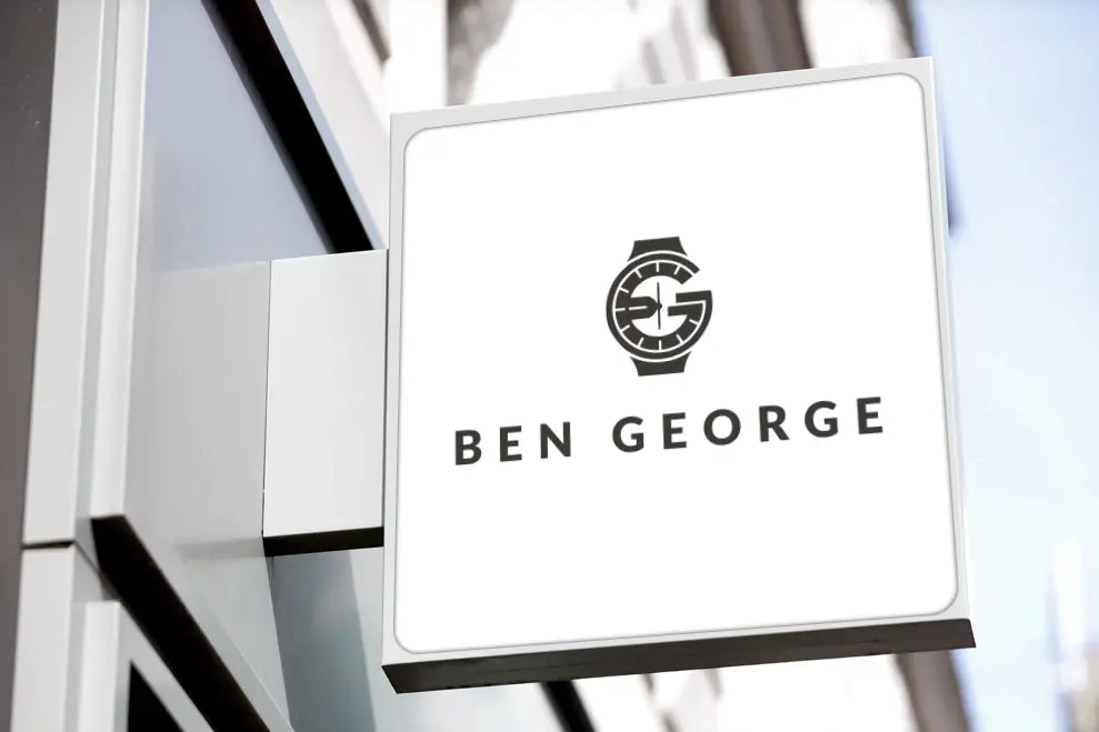 Street Date Quartz Watch / 40mm - White 3152-40-W Ben George